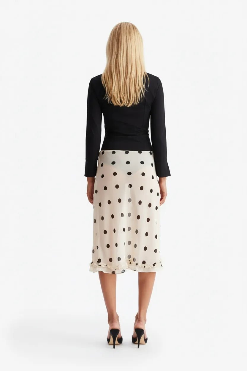 Miss | Outfitset Dames Casual - Katoen & Chiffon - Miss Madera