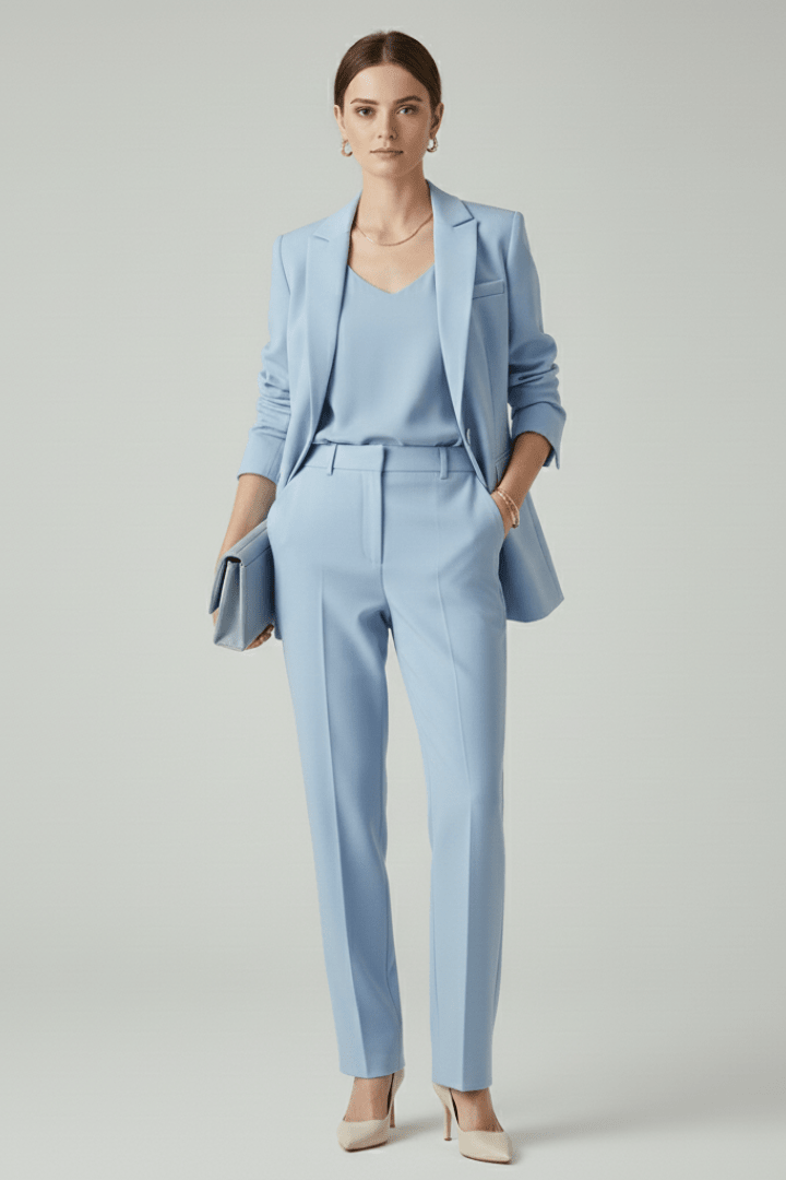 Miss | Pak Set Dames Straight-Leg Klassiek - Polyester - Miss Madera MIS-PH15M5