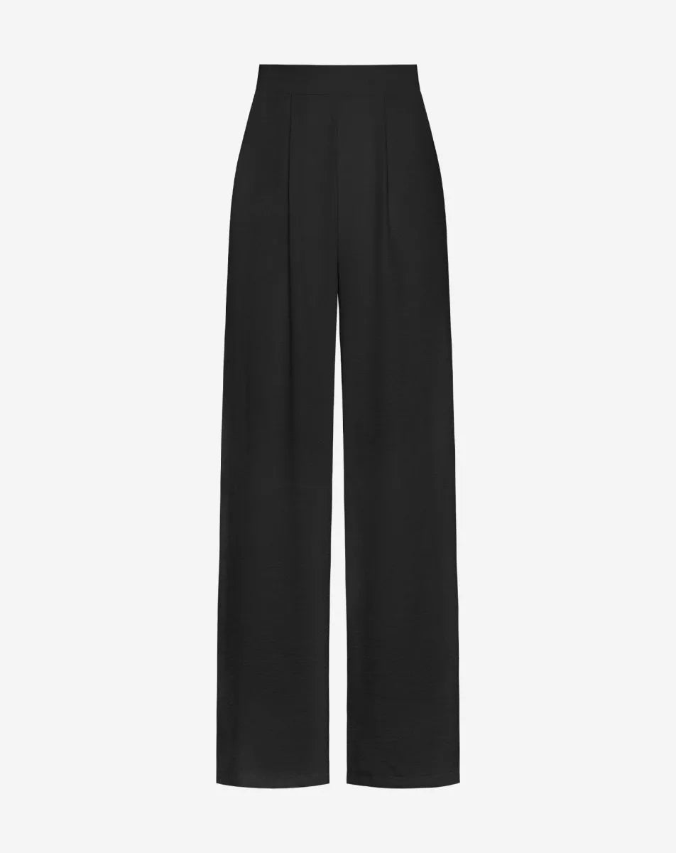 Miss | Pantalon Dames Casual Elegant - Kreukbestendige textureerde stof - Miss Madera