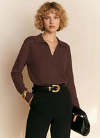 Miss | Polo Shirt Dames Casual - Katoen knit - Miss Madera