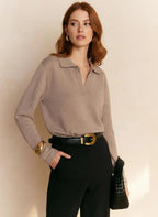 Miss | Polo Shirt Dames Casual - Katoen knit - Miss Madera