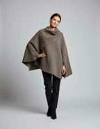 Miss | Poncho Dames Casual - Wolmix - Miss Madera
