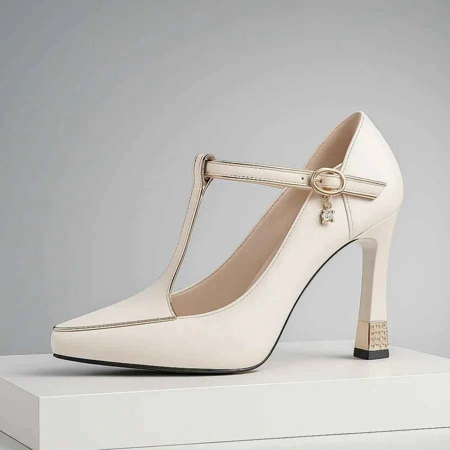 Miss | Pumps enkelbandje Dames Zomer Elegant - Kunstleer - Miss Madera