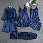 Miss | Pyjamaset Dames Relaxed - Satijn Polyester - Miss Madera