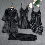 Miss | Pyjamaset Dames Relaxed - Satijn Polyester - Miss Madera