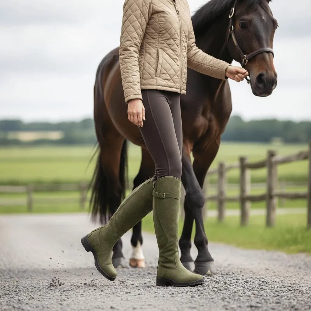 Miss | Rijlaarzen Dames Casual - 100% kunstleer - Miss Madera