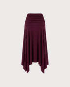Miss | Rok Dames A-Lijn Maxi Elastische Taille - Polyester - Miss Madera MIS-CZ4RT0