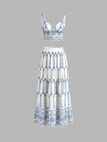 Miss | Rok & Top Set Dames Regular Fit - Katoenmix - Miss Madera