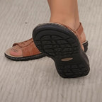 Miss | Sandalen Dames Casual Elegant - Hoogwaardig leer - Miss Madera