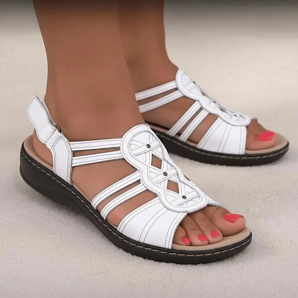 Miss | Sandalen Dames Casual Elegant - Hoogwaardig leer - Miss Madera