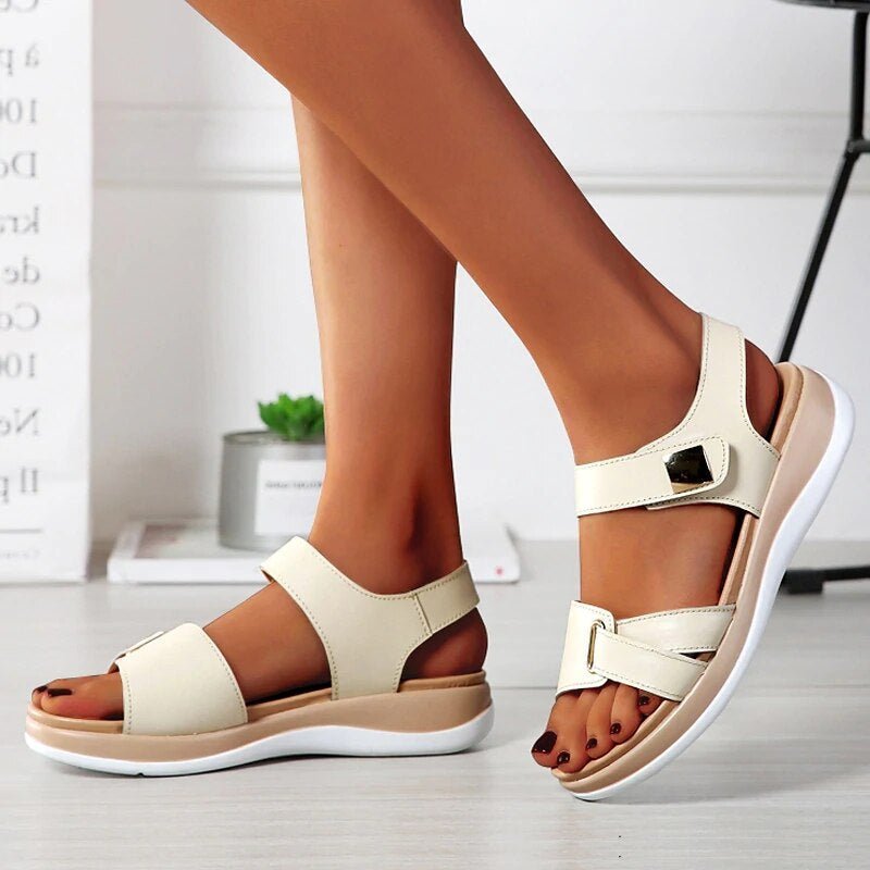 Miss | Sandalen Dames Comfort - Gewatteerd Kunstleer - Miss Madera MIS-0376AF
