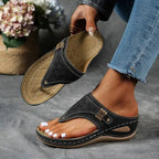 Miss | Sandalen Dames Comfort - Kunstleer - Miss Madera MIS-E61928