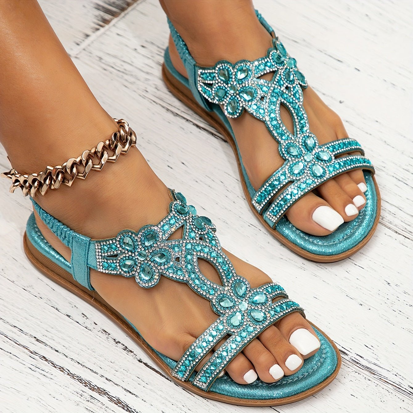 Miss | Sandalen Dames Comfort - Kunstleer - Miss Madera