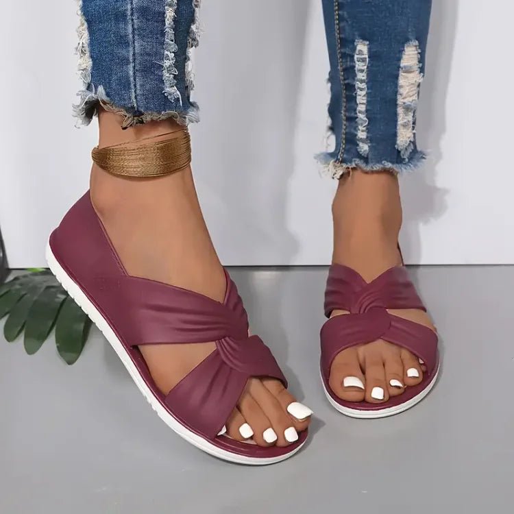 Miss | Sandalen Dames Comfort - Kunstleer - Miss Madera