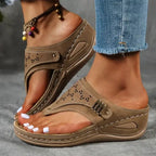 Miss | Sandalen Dames Comfort - Kunstleer - Miss Madera MIS-76D678