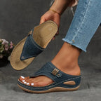 Miss | Sandalen Dames Comfort - Kunstleer - Miss Madera MIS-4DCF8E