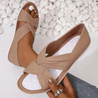 Miss | Sandalen Dames Comfort - Kunstleer - Miss Madera