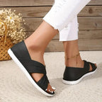 Miss | Sandalen Dames Comfort - Kunstleer - Miss Madera