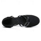 Miss | Sandalen Dames Enkelbandjes Blokhak Ronde Neus - Lak - Miss Madera MIS-QMRWSS