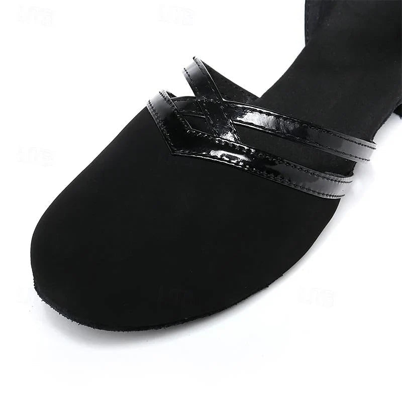 Miss | Sandalen Dames Enkelbandjes Blokhak Ronde Neus - Lak - Miss Madera MIS-QMRWSS