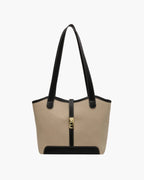 Miss | Schouderhandtas Dames Casual - Canvas Leder - Miss Madera MIS-974CEA