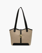 Miss | Schouderhandtas Dames Casual - Canvas Leder - Miss Madera MIS-974CEA