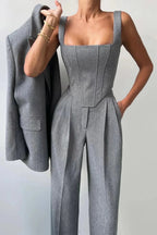 Miss | Set Dames Getailleerd - Polyester - Miss Madera