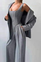 Miss | Set Dames Getailleerd - Polyester - Miss Madera