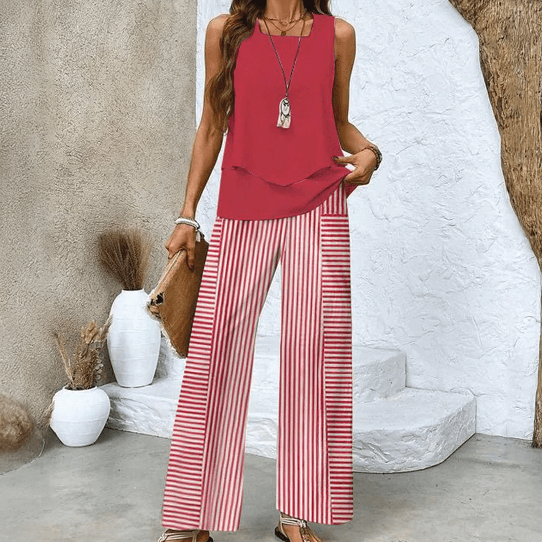 Miss | Set Dames Zomer Relaxed - Polyester - Miss Madera
