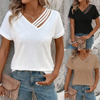 Miss | Shirt Dames Casual - Katoen - Miss Madera