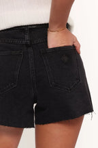Miss | Shorts Dames High Waist Casual - Denim - Miss Madera MIS-9C0F1B