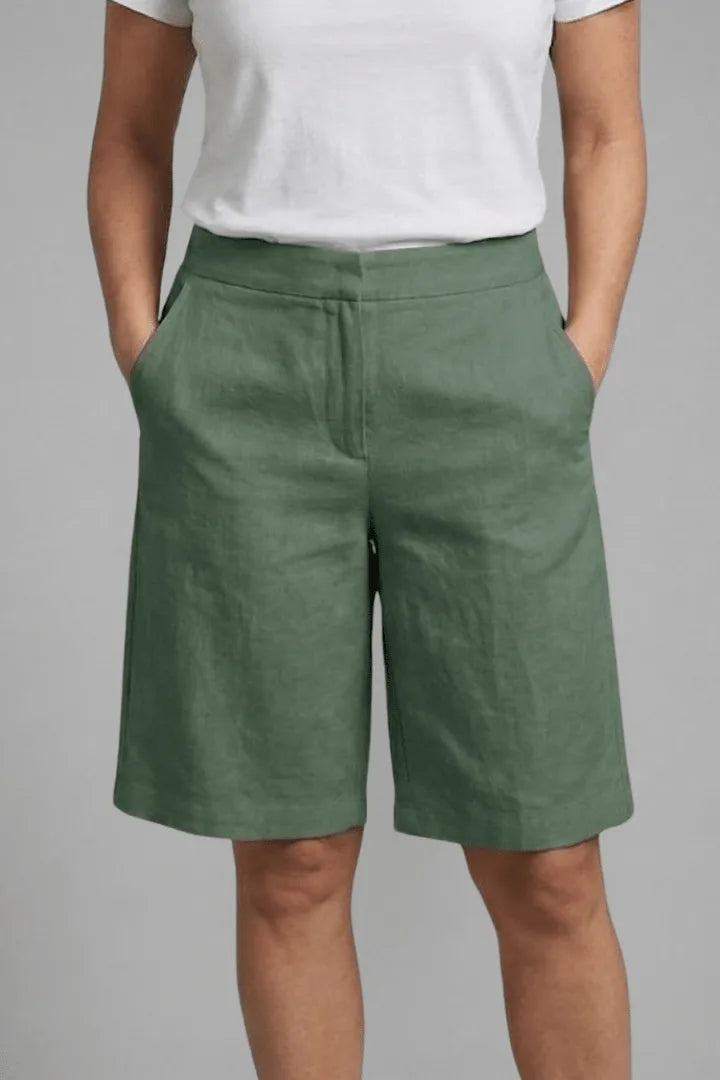 Miss | Shorts Dames High Waist - Katoenmix - Miss Madera MIS-BE9F6F