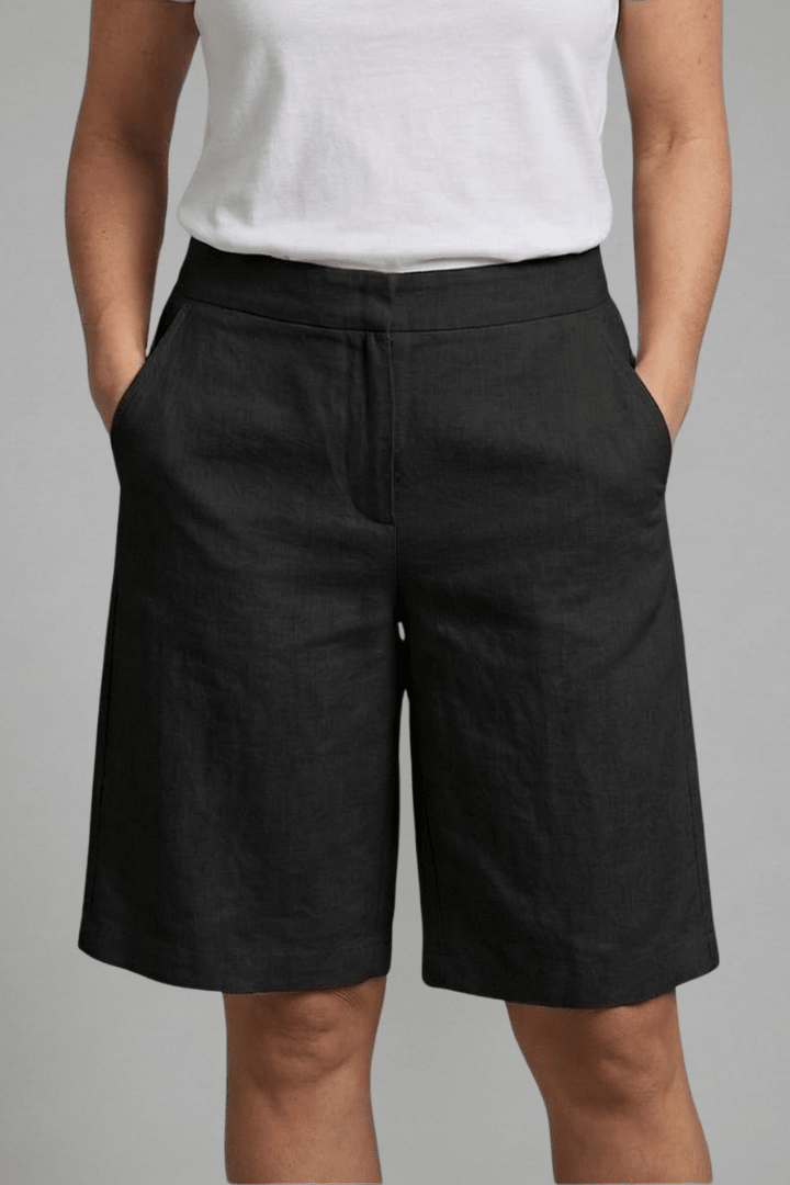 Miss | Shorts Dames High Waist - Katoenmix - Miss Madera MIS-9B82B1