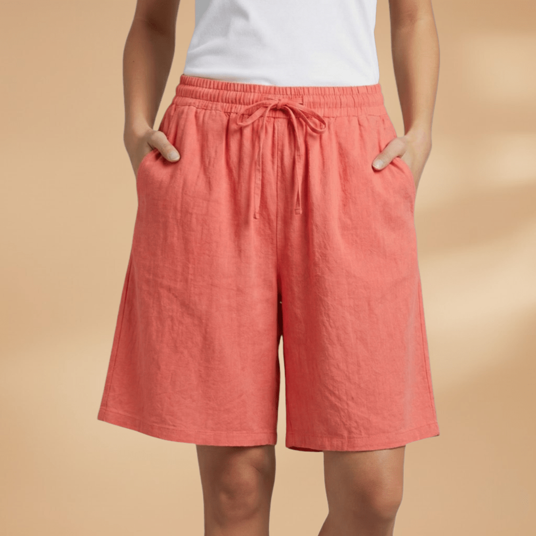 Miss | Shorts Dames Relaxed Fit - Katoen - Miss Madera MIS-6888C1