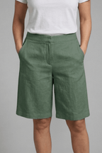Miss | Shorts Dames Zomer Bermuda Knielengte - Viscose - Miss Madera MIS-J7D7F7