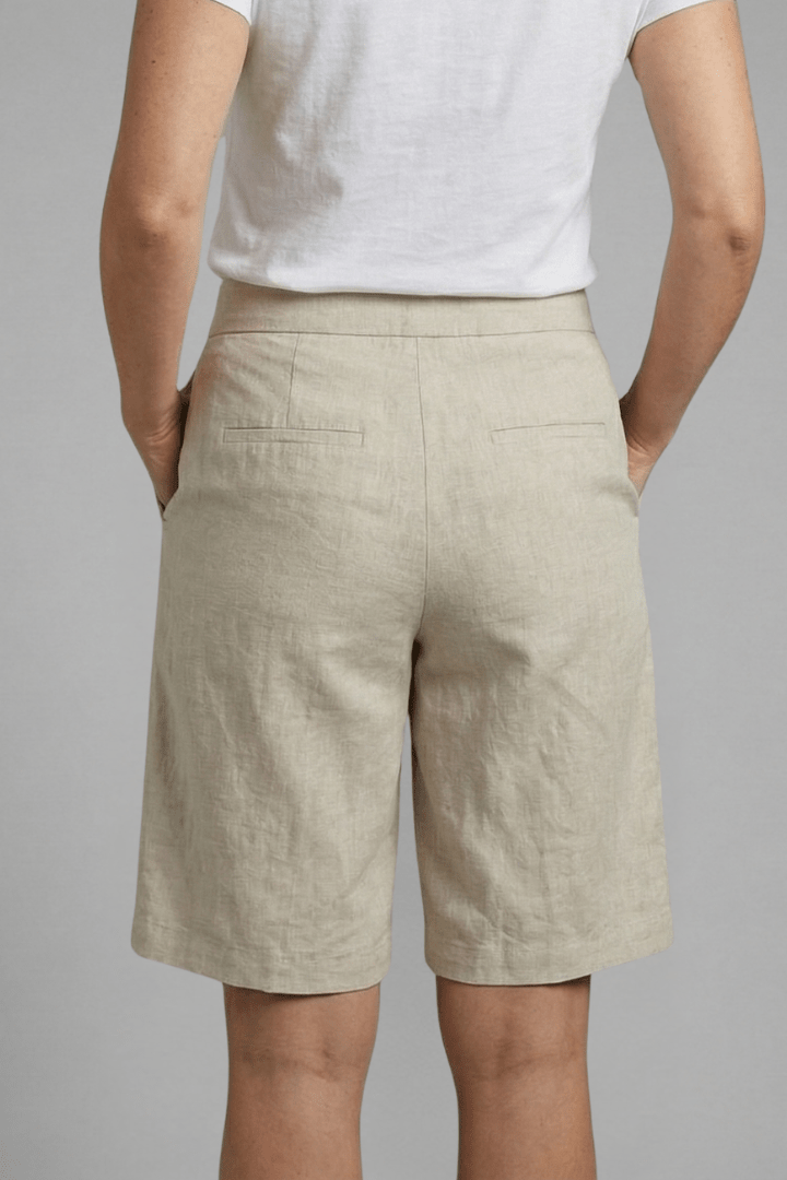 Miss | Shorts Dames Zomer Bermuda Knielengte - Viscose - Miss Madera MIS-84WL4E