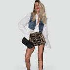 Miss | Shorts Dames Zomer Casual Panterprint - Polyester - Miss Madera MIS-04MM84