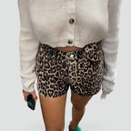 Miss | Shorts Dames Zomer Casual Panterprint - Polyester - Miss Madera MIS-04MM84