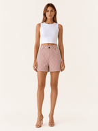 Miss | Shorts Dames Zomer High Waist Gestreept - Polyester - Miss Madera MIS-MKCZX4