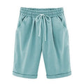 Miss | Shorts Dames Zomer Loose Fit Kniehoogte - Katoen - Miss Madera MIS-N6MXZ4