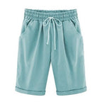 Miss | Shorts Dames Zomer Loose Fit Kniehoogte - Katoen - Miss Madera MIS-N6MXZ4