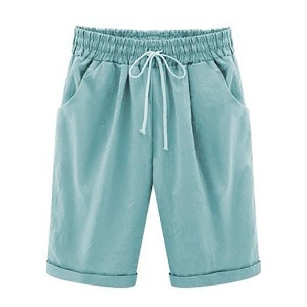 Miss | Shorts Dames Zomer Loose Fit Kniehoogte - Katoen - Miss Madera MIS-N6MXZ4