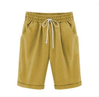 Miss | Shorts Dames Zomer Loose Fit Kniehoogte - Katoen - Miss Madera MIS-YDNC2G