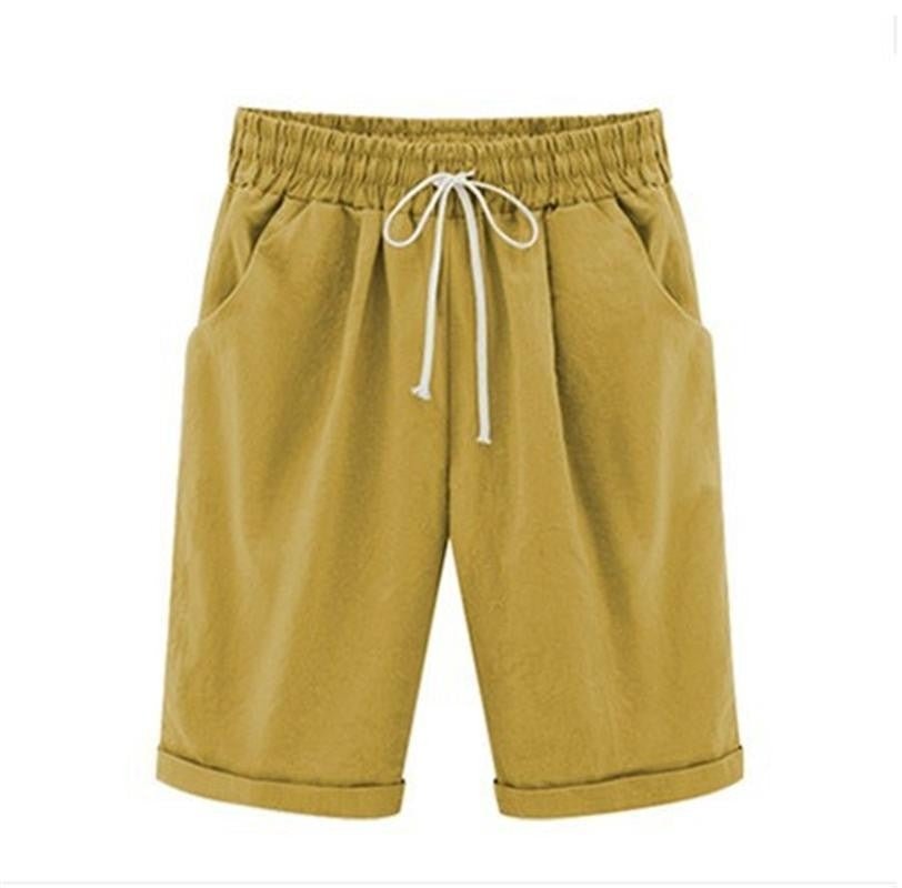 Miss | Shorts Dames Zomer Loose Fit Kniehoogte - Katoen - Miss Madera MIS-YDNC2G