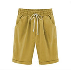 Miss | Shorts Dames Zomer Loose Fit Kniehoogte - Katoen - Miss Madera MIS-YDNC2G