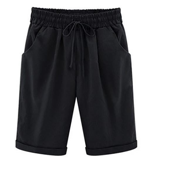 Miss | Shorts Dames Zomer Loose Fit Kniehoogte - Katoen - Miss Madera MIS-JKTB81