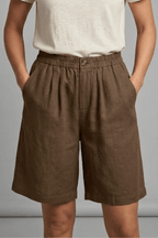 Miss | Shorts Dames Zomer Loose Fit Mid-Length - Geweven stof - Miss Madera MIS-FSK1AI