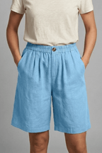Miss | Shorts Dames Zomer Loose Fit Mid-Length - Geweven stof - Miss Madera MIS-TFBJJM