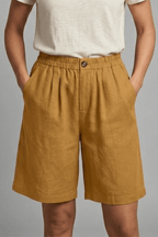 Miss | Shorts Dames Zomer Loose Fit Mid-Length - Geweven stof - Miss Madera MIS-5OGPF3