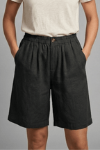 Miss | Shorts Dames Zomer Loose Fit Mid-Length - Geweven stof - Miss Madera MIS-DSOZQI